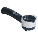 Poign�e porte - filtre (pour caf� moulu) (37749 - 5611) cafeti�re expresso (7313280779 delonghi whirlpool ...