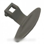 Poignee de porte grise pour lave linge lg