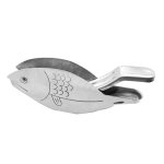 Poisson en acier inoxydable en forme de presse - agrumes presse manuelle, outil de cuisine portable lemon ...