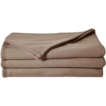 Poleco couverture polaire taupe 240