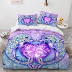 Polyester - coton housse de couette cm x cm dauphin parure de lit impression d housse de couette une ...