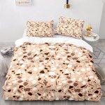 Polyester - coton linge de lit anti - allergique housse de couette x enfant ligne de marbre housses de ...