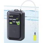 Pompe a air aquarium 2, 5 l / min bulleur aquarium silencieux a pile avec pierre a air et tuyau d'airline ...