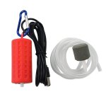 Pompe a air pour aquarium, pierre et tuyau inclus, faible consommation d'�nergie, pompe a air usb