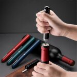 Pompe a air portable ouvre - bouteille de vin pin cork remover pneumatique tire - bouchon gadget