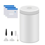 Pompe a air sans fil pour touristes, extraction et gonflage de l'air des aliments, machine a vide, sacs ... Pompe a air sans fil pour touristes, extraction et gonflage de l'air des aliments, machine a vide, sacs ...