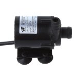 Pompe a eau a circulation chaude a energie solaire cc 12v, moteur sans balais, submersible pour aquarium ...