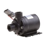 Pompe a eau a moteur solaire sans balais, 800l / h, 5m, dc 12v, circulation d'eau, avec prise 4p