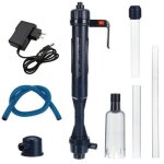Pompe electrique de changement d'eau pour aquarium, siphon, tuyau, outil de nettoyage de gravier, accessoires, ...