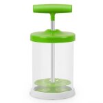 Pompe a main en abs pour caf, ustensile de cuisine, fouet a crme, pichets de bricolage, mousse a lait, ...
