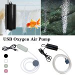 Pompe a oxyg�ne pour aquarium 5v 1w, compresseur d'air silencieux, a�rateur portable, mini, accessoires ...