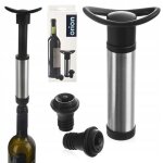 Pompe a vide avec bouchon de vin
