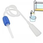 Pompe a vide portative semi - automatique, changeur d'eau pour aquarium, transfert de liquide, lavage ...
