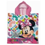 Poncho - cape de bain minnie disney a capuche - 50 x 100 cm cm - color� (taille taille unique, couleur ...
