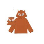 Poncho enfant 60x95 cm renard, par soleil d'ocre