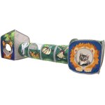 Pop open jungle combo, cube pliable pour chat, niche, lit pour chat, tunnel, jouets pour chat