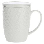 La porcellana bianca tasse a perfusion 380 ml p002802351