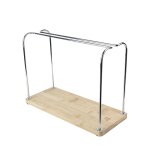 Portant pour verres ? pieds en bois 24, 5cm paris bouquet