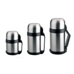 Porte aliment isotherme 1l inox a poignée Porte aliment isotherme 1l inox a poignée