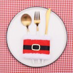 Porte - anneau de serviette de noël, mignon, décoration de table d'hôtel, fête de mariage, banquet, sac ... Porte - anneau de serviette de noël, mignon, décoration de table d'hôtel, fête de mariage, banquet, sac ...
