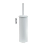 Porte - balai mural pour toilettes blanc mat ginestra