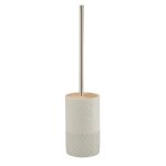Porte - balai wc beton gris anemone