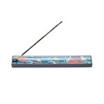 Porte b�ton d'encens en c�ramique carpe koi