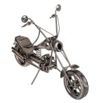 Porte - bouteille moto m�tallique range - bouteille en m�tal