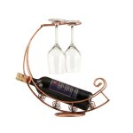 Promotion! porte - bouteille de vin rtro, support de bouteilles de champagne, support de verre, exposition ...