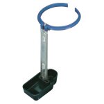 Porte bouteille zingu�e avec ecuelle pvc, 2pcs / carton