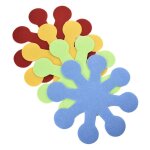 Porte - casseroles a huit ptales, fournitures de pques, napperons, sous - verres, dcorations pour ...