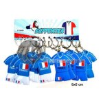 Porte - cl�s maillot de football france