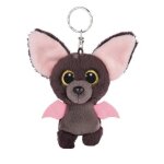 Porte - cl�s - nici - baako - peluche - 9 cm - brun - mixte