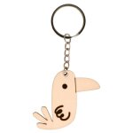 Porte - cl�s toucan en bois