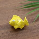 Porte - cuillres et spatules en cramique, 1 pice, cratif, mignon, fourchette en forme de poisson, ...