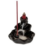 Porte - encens b�ton et c�ne - chute d'eau