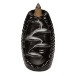 Porte - encens b�ton et c�ne - chute d'eau