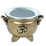 Porte - encens � charbon om