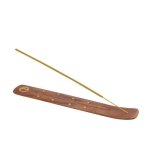 Porte encens - ying yang - bois - 25 cm - int�rieur - classique