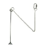 Porte - fruits en acier inoxydable, oiseau poulet l�gumes brochettes nourriture pour poules suspendus ...