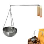 Porte - huile de sauna en acier inoxydable, tasse a huile de sauna avec bol a huile josauna, tasse a ... Porte - huile de sauna en acier inoxydable, tasse a huile de sauna avec bol a huile josauna, tasse a ...