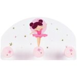 Porte - manteau - danseuse ballerine - fun house - h. 37 x l. 21. 5 x p. 68 cm