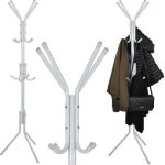 Porte - manteau sur pied 170 cm - blanc