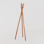 Porte - manteau sur pied en bois recycl� varah bois recycl�