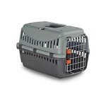 Porte en m�tal de voyage transportin avec serrure de s�curit� avec r�glementation iata 48x32x31cm