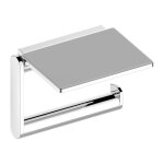 Porte papier toilette plan avec �tag�re chrom�