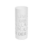 Porte - parapluies hwc - c78 rond 55cm �criture, blanc