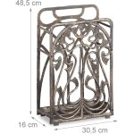 Porte - parapluies vintage en fonte d'alu rtro antique collecteur d'eau vintage 48, 5 bronze helloshop26 ...