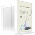 Porte - photos a4 double face en acrylique 2 pi�ces 21, 5 x 28 cm