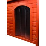 Porte en plastique pour niche natura toit plat trixie 551 longueur 22 cm largeur 35 cm